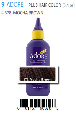 Adore Plus Hair Color #378 Mocha Brown
