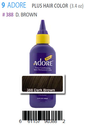 Adore Plus Hair Color #388 D.Brown