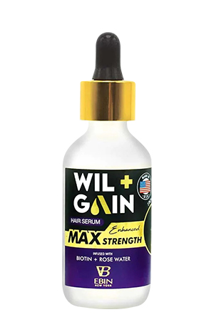 Ebin Wil-Gain MAX Strength Serum Enhanced-Biotin+RW #128