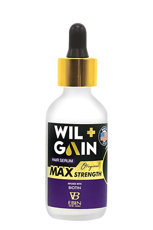 Ebin Wil-Gain MAX Strength Serum Original-Biotin#127