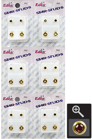 Eden Star Stud Earring #P02-pc