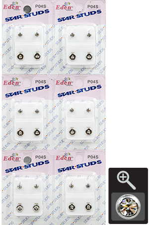 Eden Star Stud Earring #P04S-pc