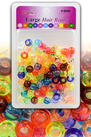 Eden XGL Blister Round Bead-C/Ast #BR89CM-pc
