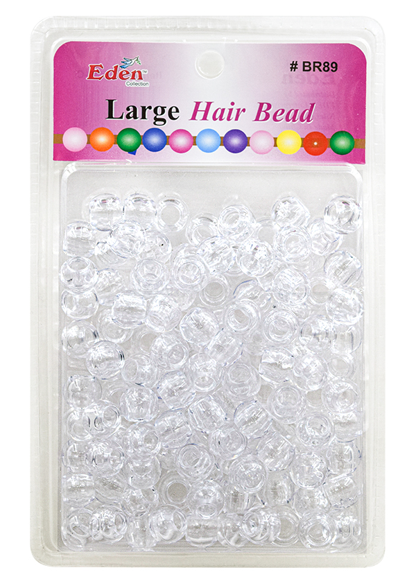 Eden XLG Blister Large Round Bead -Crystal #BR89C -pk