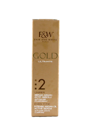 Fair & White Gold 2 Intense Argan Oil Act.Serum(30ml/1oz)#49