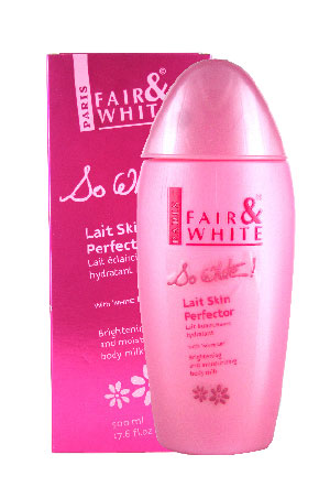 Fair & White So White Perfector Body Milk -Pink (500ml)#38