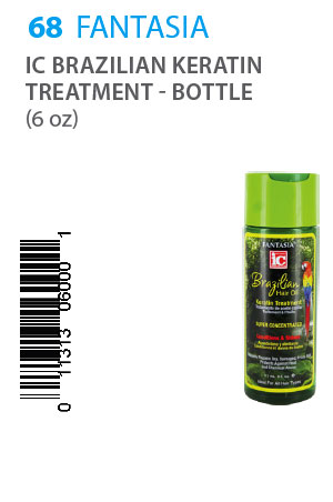Fantasia IC Brazilian Keratin Treatment - Bottle (6oz) #68