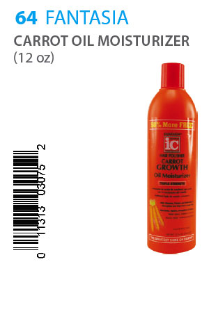 Fantasia IC Carrot Growth Oil Moisturizer (12oz)#64