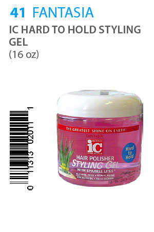 Fantasia IC Hard To Hold Styling Gel (16oz) #41