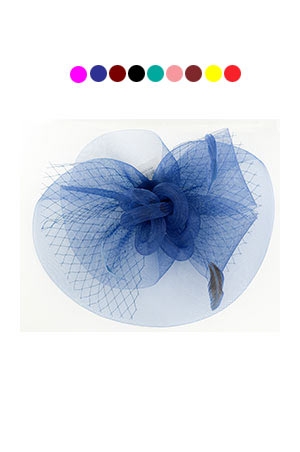 Fascinator Hat with Clip On#7595[ASST] - pc