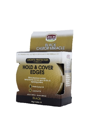African Pride BCM Hold & Cover Edges-Black(2.25oz)#81