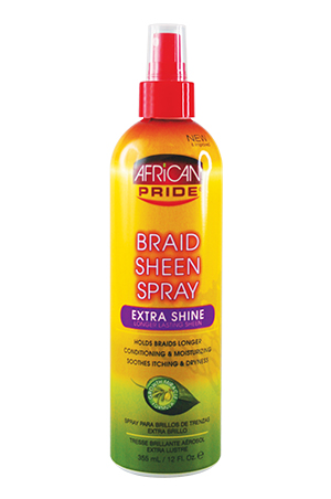 African Pride Braid Spray - Extra Shine(12oz)#13
