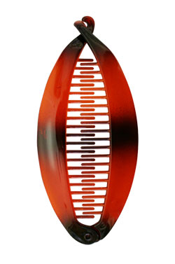 Fish Comb #1936 Brown -dz