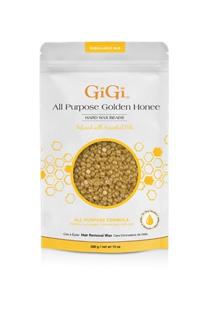 GiGi All Purpose Golden Honee Hard WaxBeads(14oz/396g)-pk#39