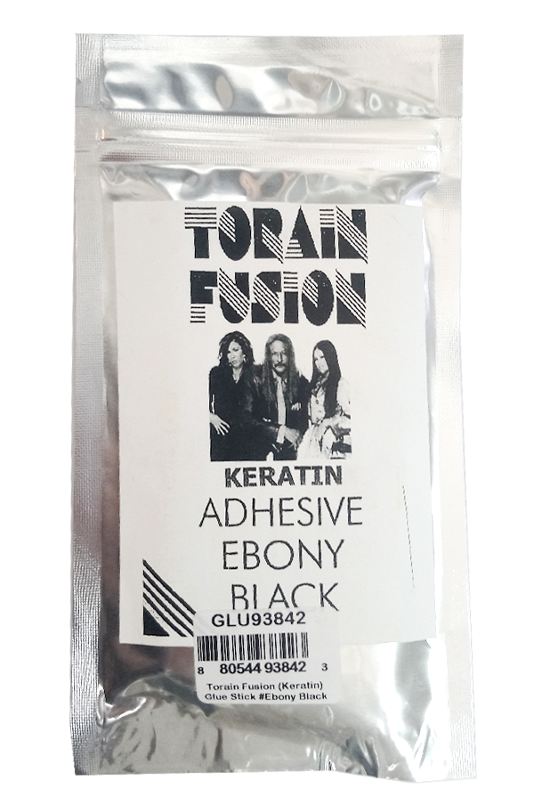 Glue Stick Torain Fusion(Keratin) #Ebony Black (8pc/pk)-PK
