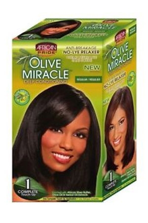 African Pride Olive Miracle No LyeRelaxer[1Touch/2App]Reg#72