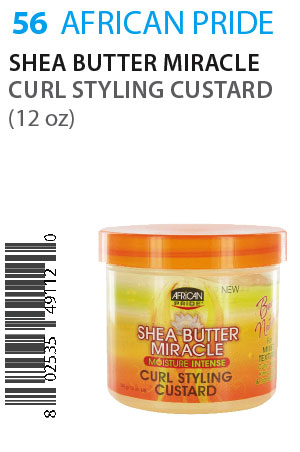 African Pride SB Miracle Curl Styling Custard (12oz) #56