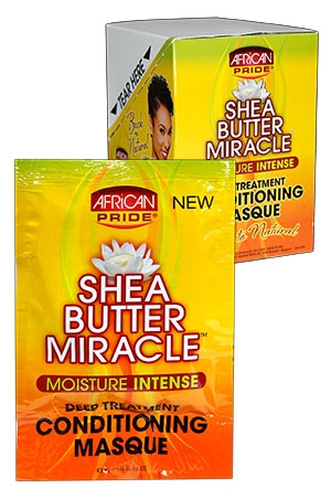 African Pride Shea Butter Condi. Masque(1.5oz)_8pc/DS#61