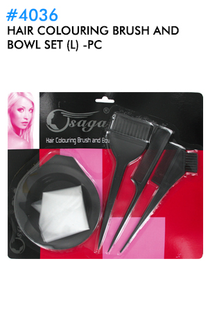 [MG94036] Hair Colouring Brush and Bowl Set (L) #4036 -pc
