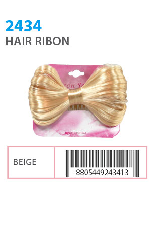 [MG24341] Hair Ribon #2434 Beige - dz