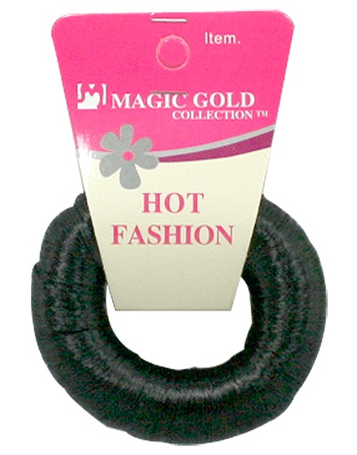 [MG24372] Magic Gold Hair Ring #2437 Black - dz