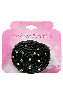 [MG24365] Hair Rose #2436 Black - dz