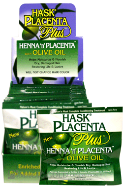 [HAP33107] Hask Hair Treatment Pack - Olive Oil (2oz/12pk/ds) #10