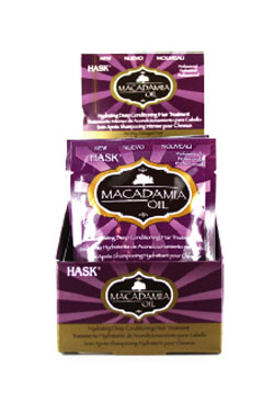 [HAP33305] Hask Hair Treatment Pack-Macadamia Oil (1.75oz/12pk/ds)#33