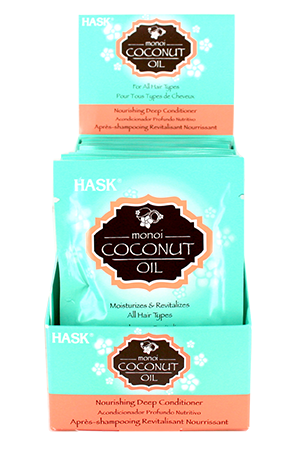 [HAP33308] Hask Hair Treatment Pack-Monoi Oil (1.75oz/12pk/ds)#42