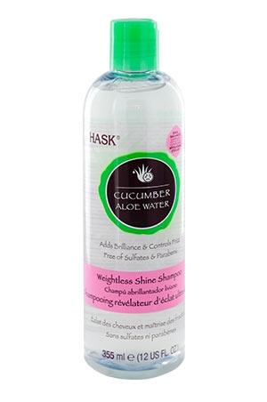 [HAP34114] Hask Weightless Shine Shampoo-Cucumber Oil (12oz) #72