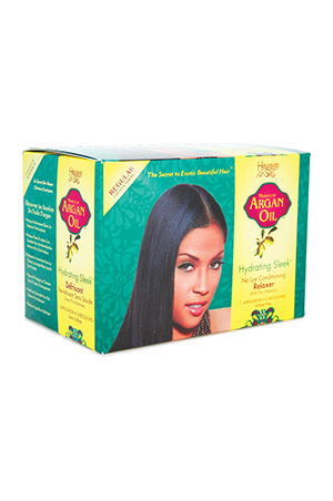 [HWS03209] Hawaiian Silky Argan Oil No-Lye Relaxer-Reg(1app)#44