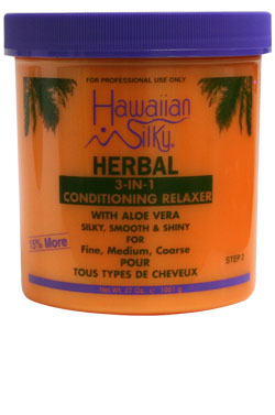 [HWS03073] Hawaiian Silky Herbal 3-in-1 Relaxer Jar(37oz-15%Bonus)#30