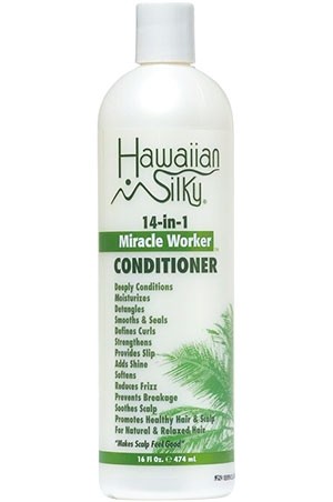 [HWS08126] Hawaiian Silky Miracle Worker 14 in1 Conditioner(16oz)#70