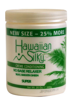 [HWS03045] Hawaiian Silky No Base Relaxer Jar (20oz) -Super#18