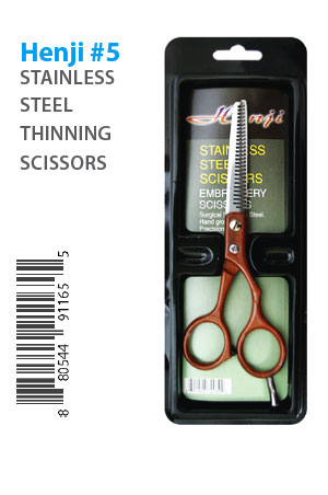 [MG91165] Henji Stainless Thining Scissors #5-pc
