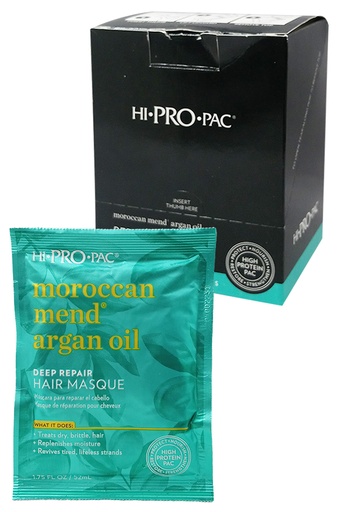 [HPP41011] Hi-Pro-Pac_Moroccan&Argan Oil Masque(1.75oz/8/pk) #8