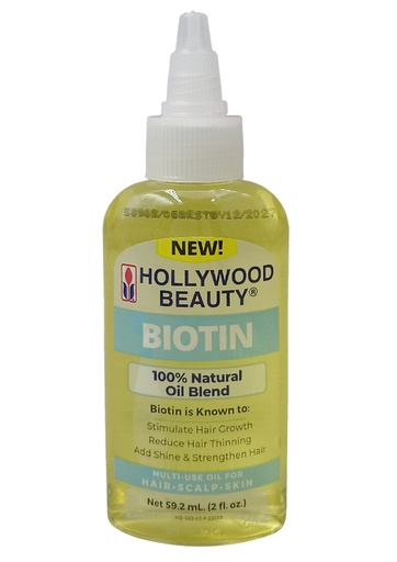 [HWB00560] Hollywood Beauty Biotin 100% Natural Oil Blend (2 oz) #14