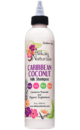 [ALK00438] Alikay Naturals Caribbean Coconut Milk Shampoo(8oz) #7