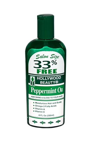 [HWB05718] Hollywood Beauty Peppermint Oil (8oz)#63