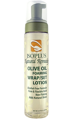 [ISO12420] ISOPLUS Olive Oil Foaming Wrap/Set Lotion(8.5oz) #62
