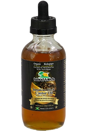 [ILM43218] Island Meds Jamaican Black Caster Oill-Gold(4oz)#1