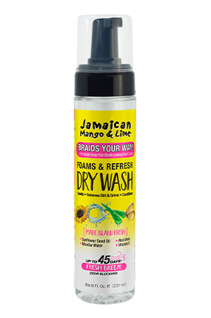 [MNL81018] Mango&Lime Dry Wash Foams and Refresh(8oz)#90