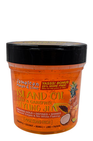 [MNL81024] Mango&Lime Island Oil, Easy & Carefree Styling Gel (20 oz) #95