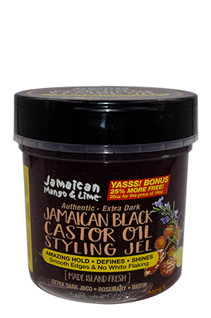 [MNL81026] Mango&Lime Jamaican Black Castor Oil Styling Gel (20 oz) #94