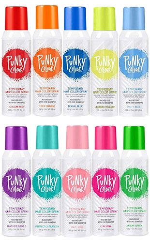 [JER52852] Punky Colour Hair Color Spray(3.5oz) _ Jaguar Green #6