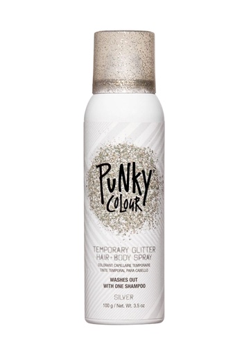 [JER52872] Punky Colour Temporary Glitter Hair+Body Glitter(3.5 oz)_Silver #7