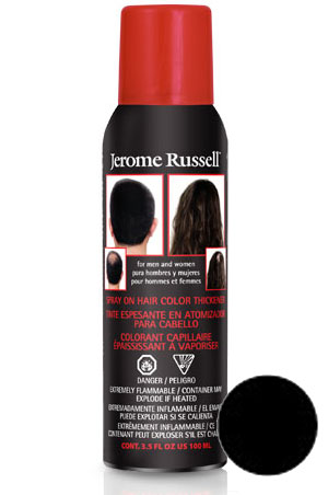 [JER58876] Jerome Russell Hair Thicker Spray #Jet Black