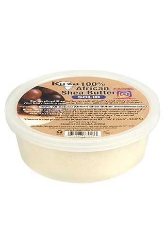 [KUZ67928] Kuza 100% African Shea Butter White [Creamy]#55