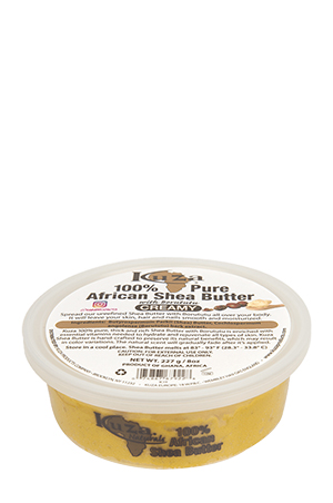 [KUZ67922] Kuza 100% Shea Butter - Yellow Creamy (8oz)#51