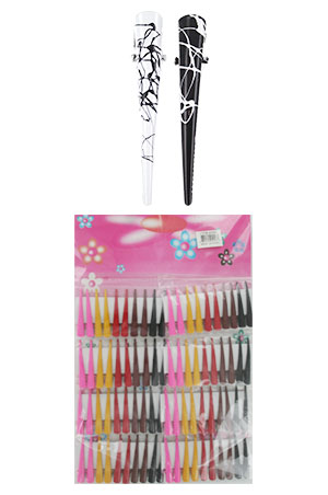 [MG94053] Kids Hair Long Clip #4053 [80pcs/pk] -pk
